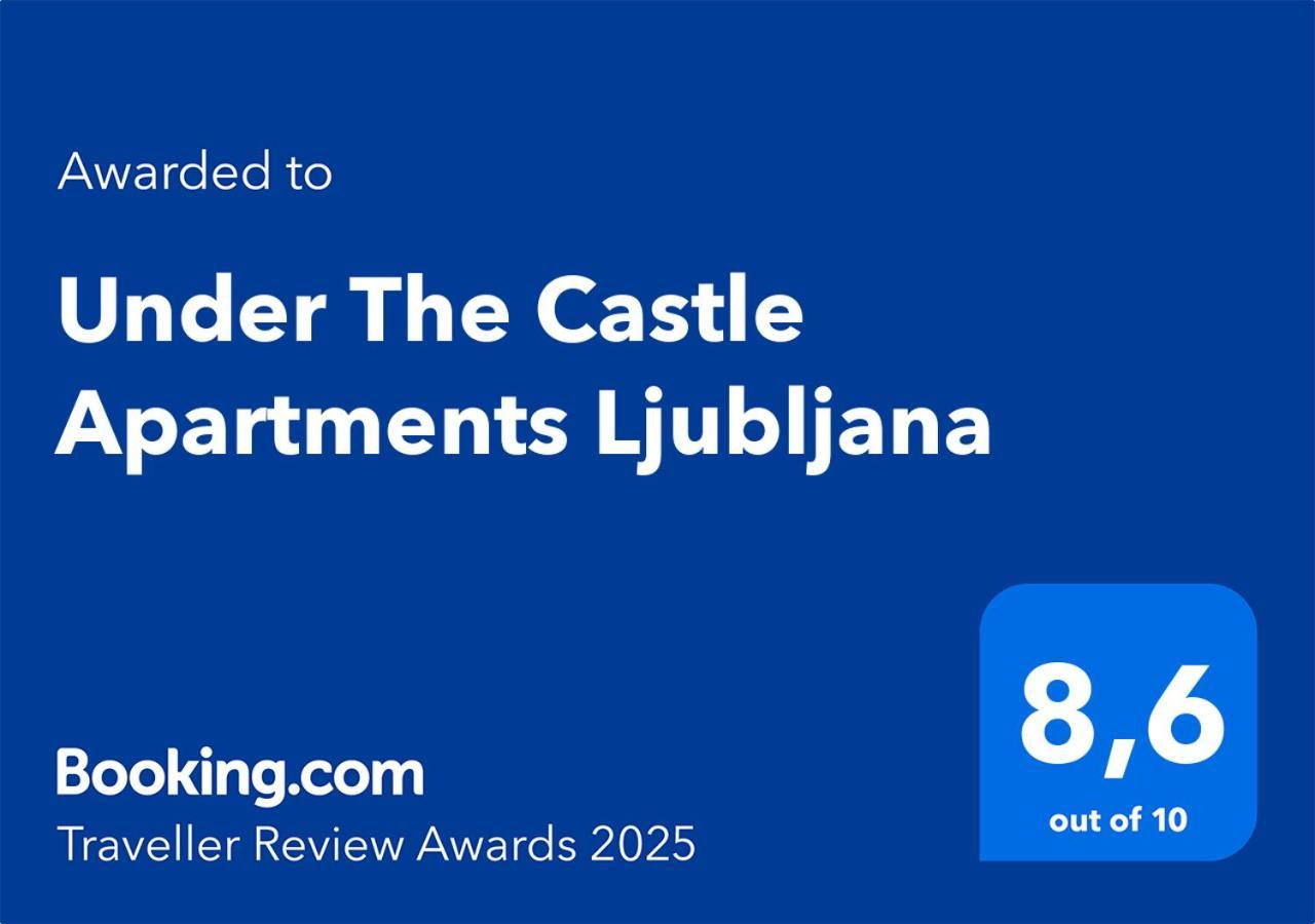 Under The Castle Apartments Любляна Экстерьер фото